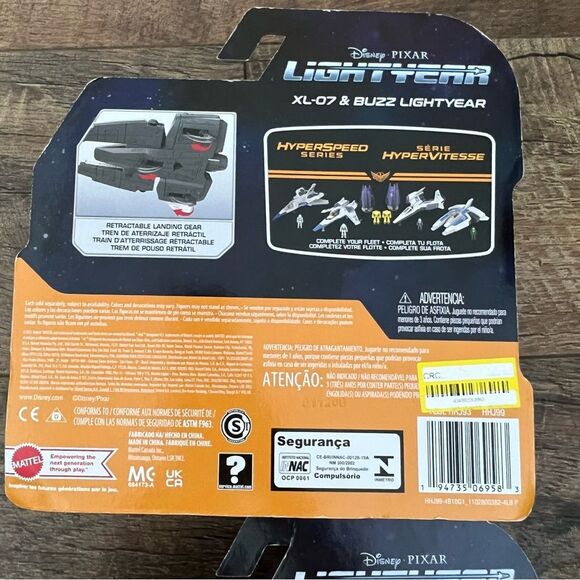 Lightyear 2022 Buzz XL-02 &!XL-07 Ship/Figure HyperSpeed Series Disney Pixar NEW - Picture 9 of 15